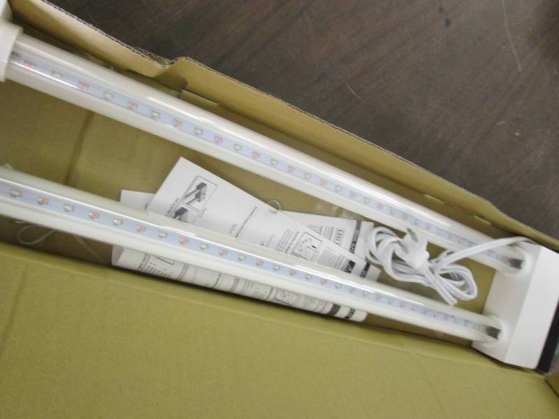lot 244 image: Feit Electric 2 ft. 2-Light 19-Watt...