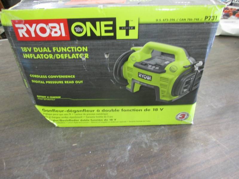 lot 253 image: RYOBI 18-Volt ONE Cordless Dual Fu...