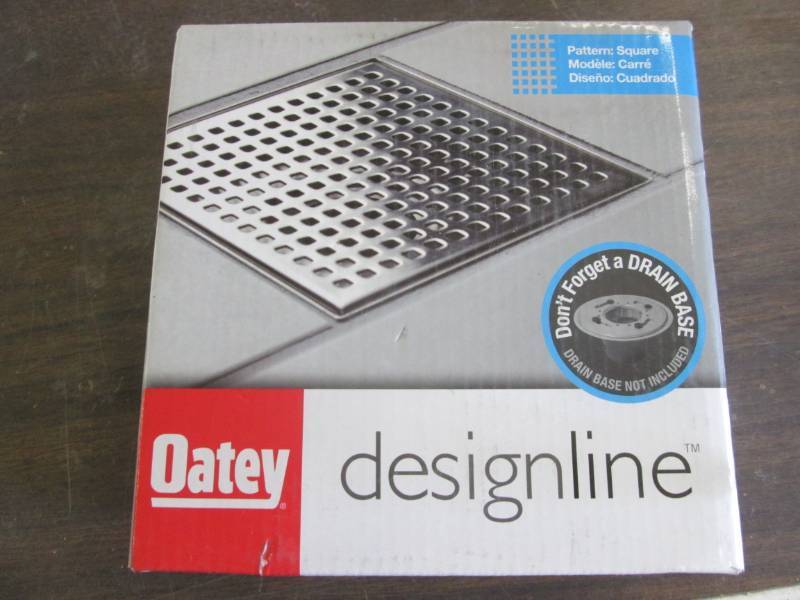 lot 254 image: Oatey Designline 6 in. x 6 in. Squa...