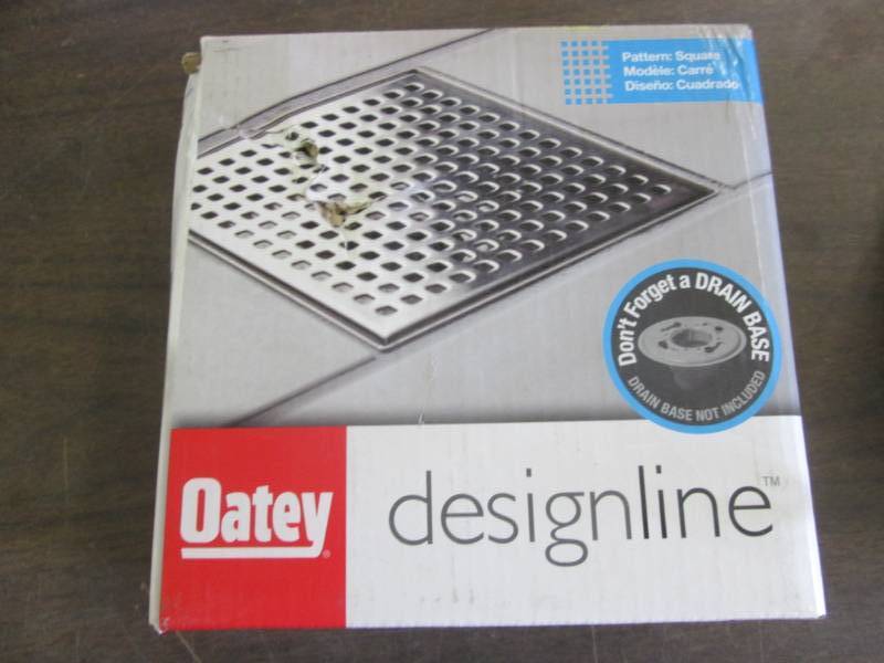 lot 255 image: Oatey Designline 6 in. x 6 in. Squa...