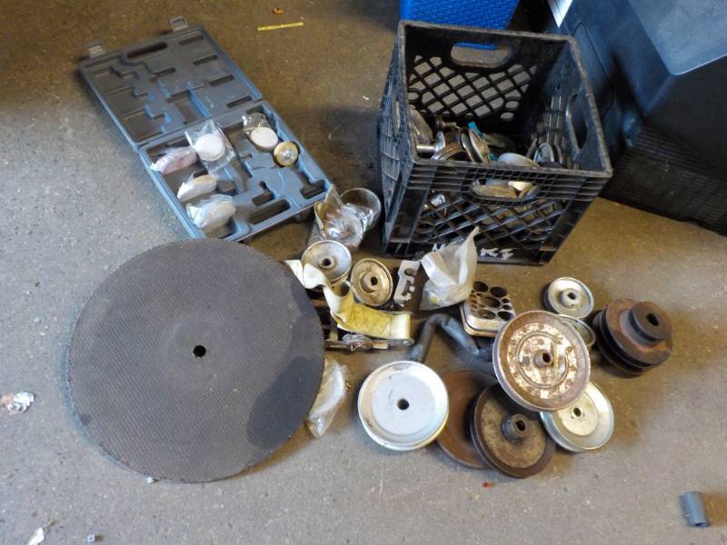 lot 46 image: Plastic Crate of Parts...