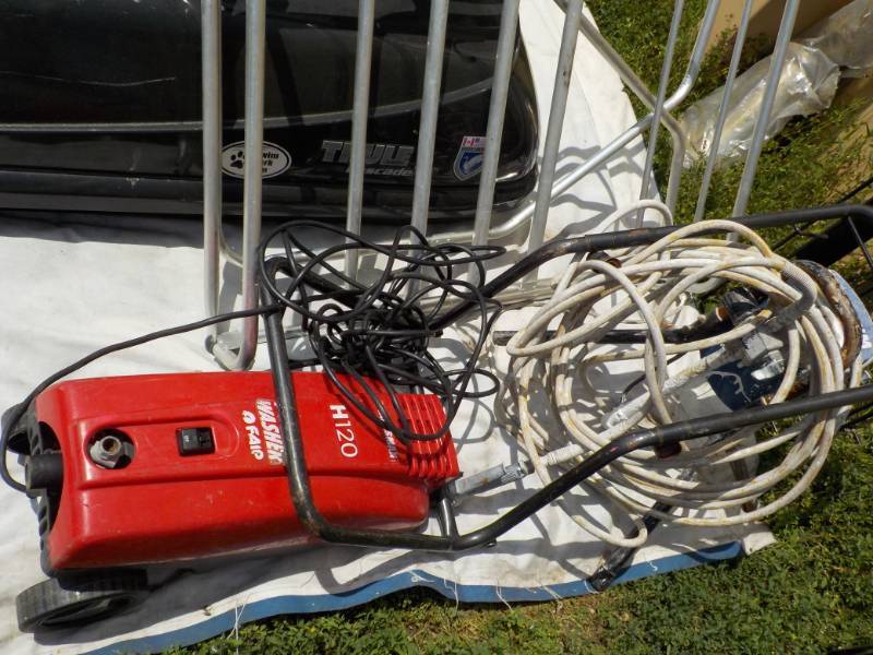 lot 59 image: Pressure Washer, Frame and Paint Sp...