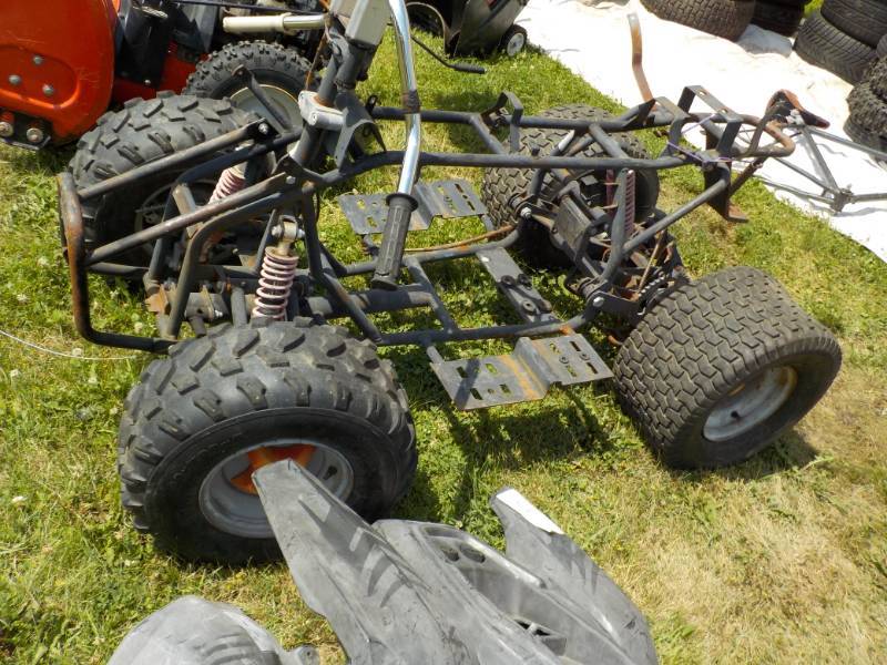 lot 66 image: 4 Wheeler Frame and Parts...