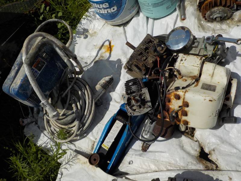 lot 79 image: Paint Sprayer and Motors...