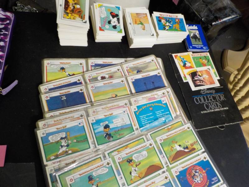 lot 109 image: Disney Collection Cards- some in sl...