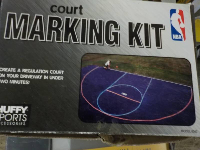 lot 123 image: NBA Court Marking Kit...