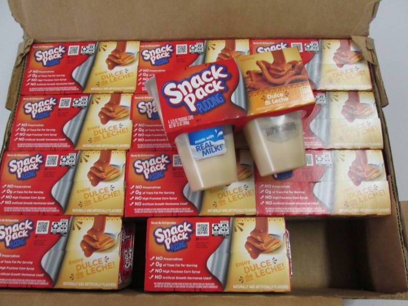lot 220 image: 12 four packs of dulce de leche sna...