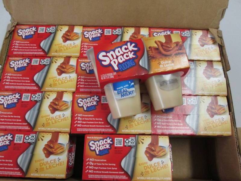lot 222 image: 12 four packs of dulce de leche sna...