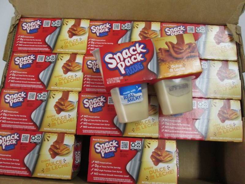 lot 224 image: 12 four packs of dulce de leche sna...