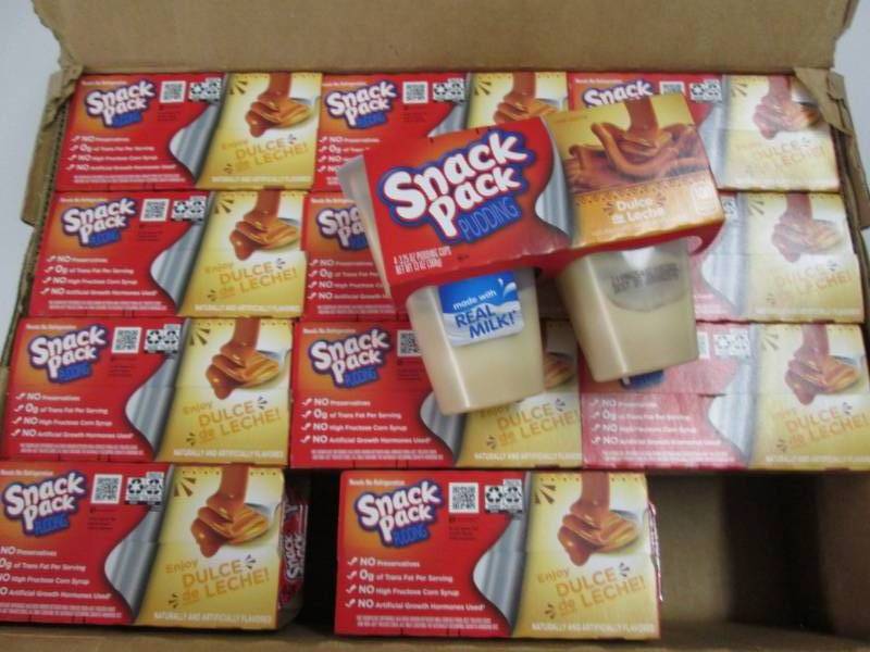 lot 227 image: 12 four packs of dulce de leche sna...
