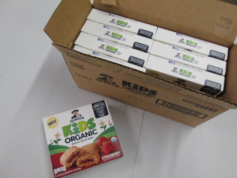 lot 233 image: 8 boxes of Kids Organic strawberry ...