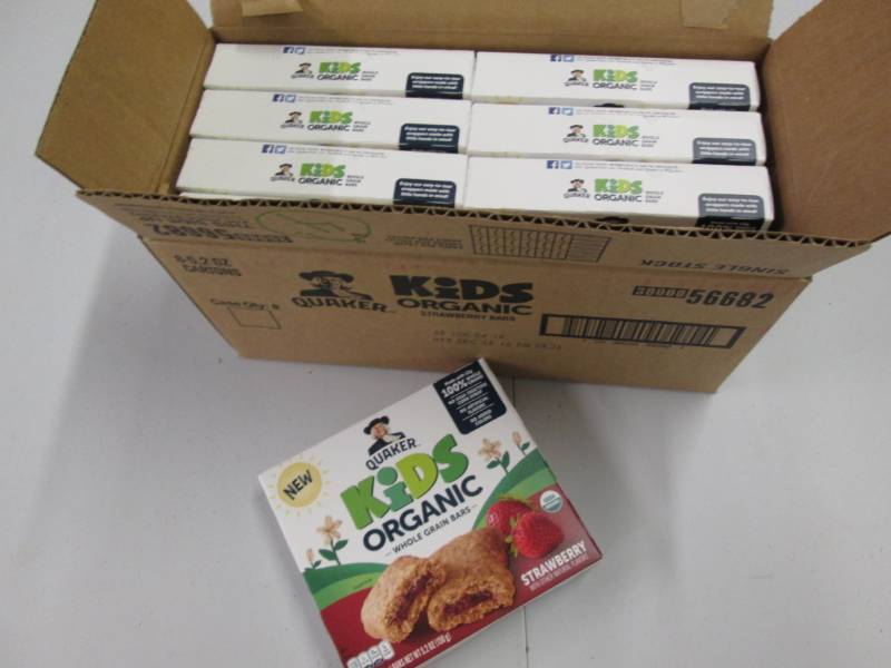 lot 235 image: 8 boxes of Kids Organic strawberry ...