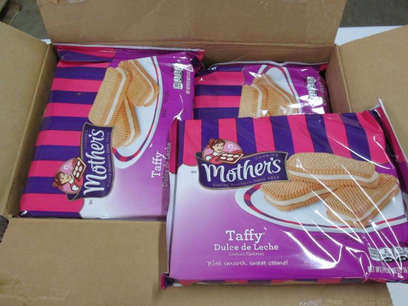 lot 245 image: 12 packages Mothers Taffe Dulce De...