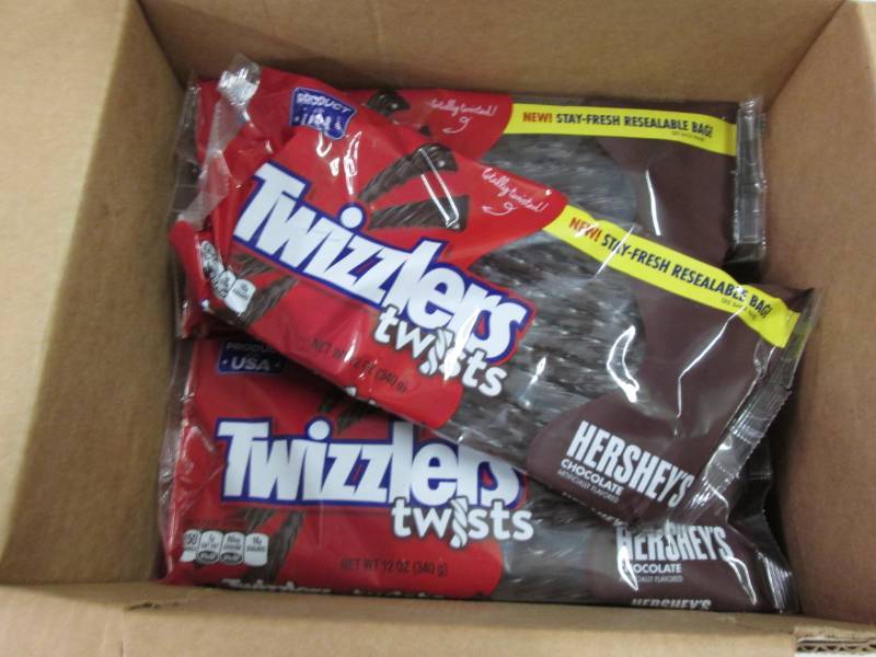 lot 246 image: 16 packs of Twizzlers twists...