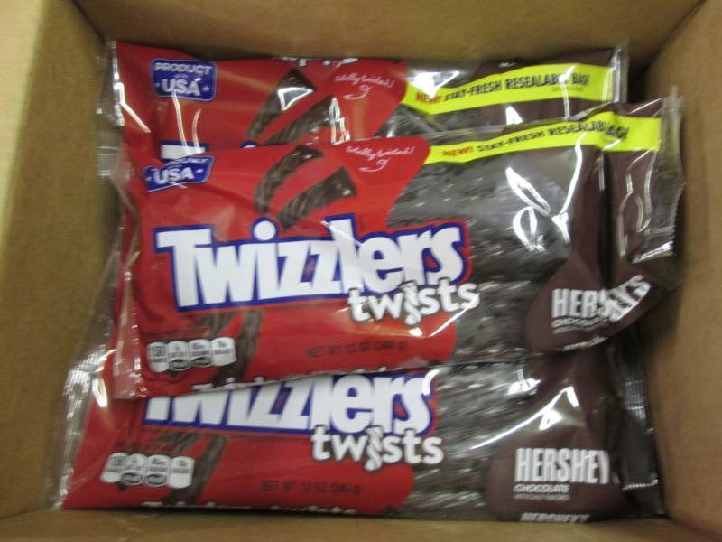 lot 247 image: 15 packs of Twizzlers twists...