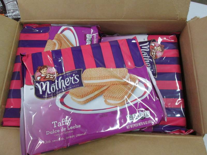lot 254 image: 12 packages Mothers Taffe Dulce De...