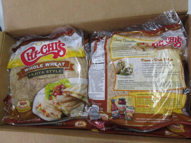 lot 261 image: 12 8 count bags Chi-Chis whole whe...