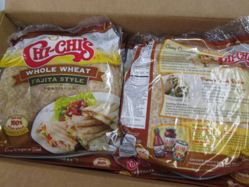 lot 264 image: 12 8 count bags Chi-Chis whole whe...