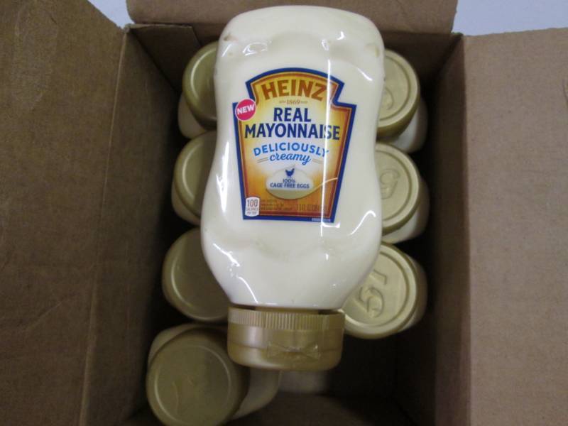 lot 268 image: 8 Bottles Heinz deliciously creamu ...