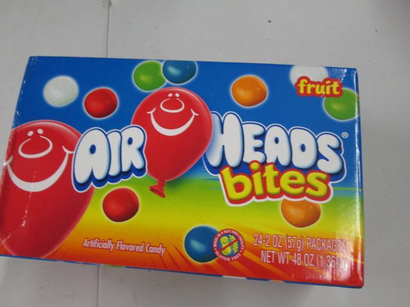lot 280 image: Case of 24 Air Head bites...