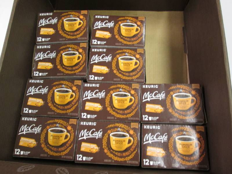 lot 298 image: Keurig McCafe pumpkin spick coffee ...