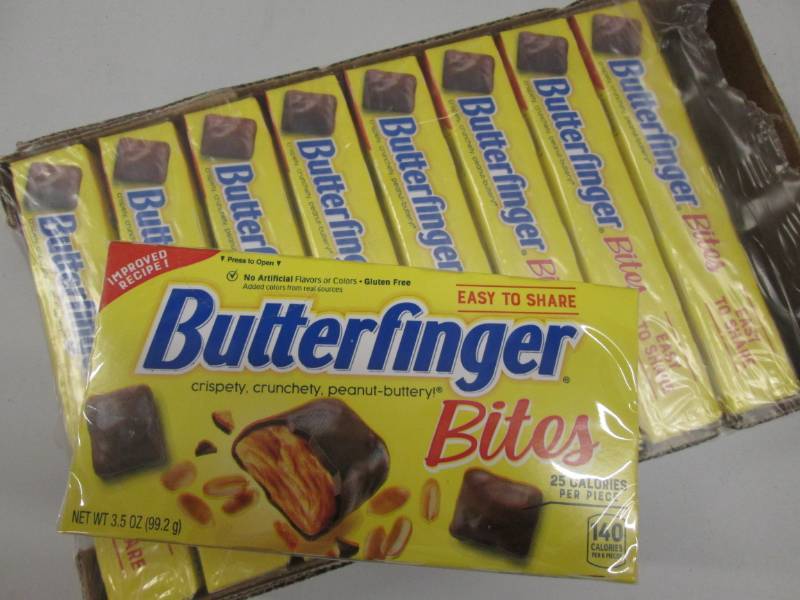 lot 330 image: 9 boxes of Butterfinger bites...