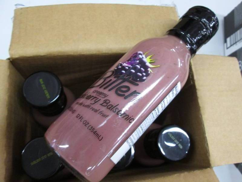 lot 338 image: 6 Bitten blackberry balsamic dressi...