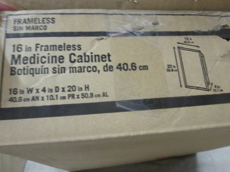 16 in. W x 20 in. H X 4 in. D Reces...