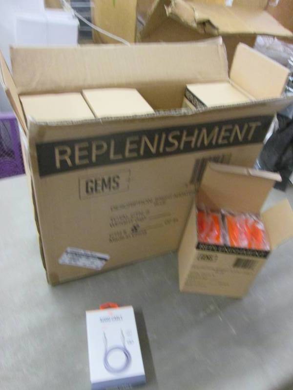 Case of 48 Gems Braided Audio Cable...