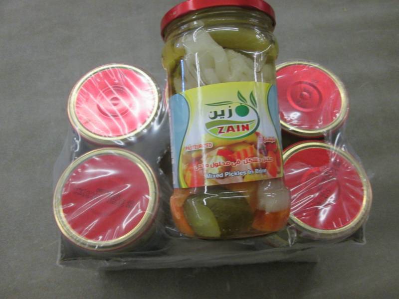 2 Cases of 6 Jars Zain Mixed Pickle...