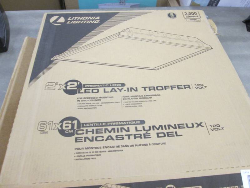 Lithonia Lighting 2 ft. x 2 ft. Whi...