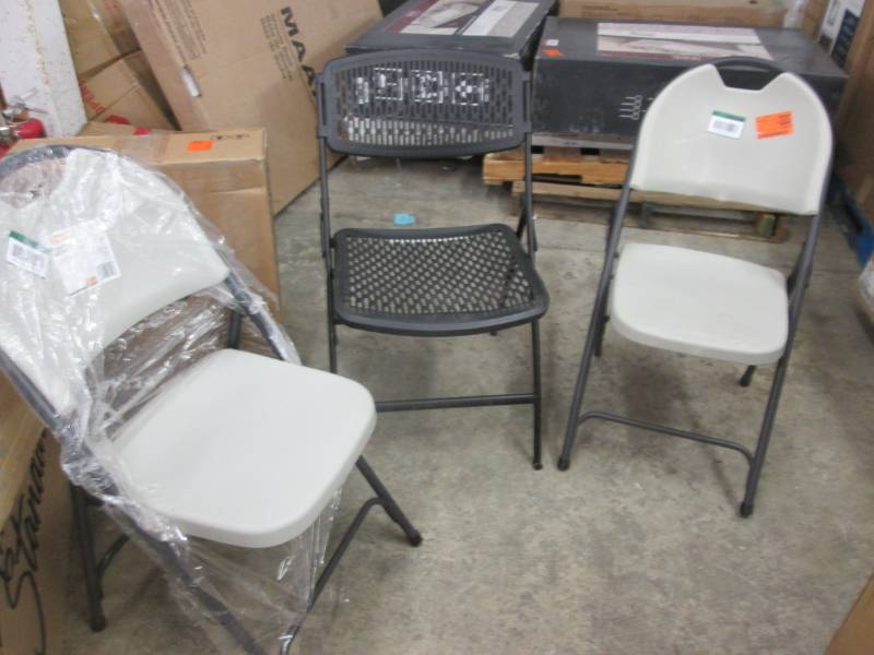 Lot of 3 Folding Chairs...