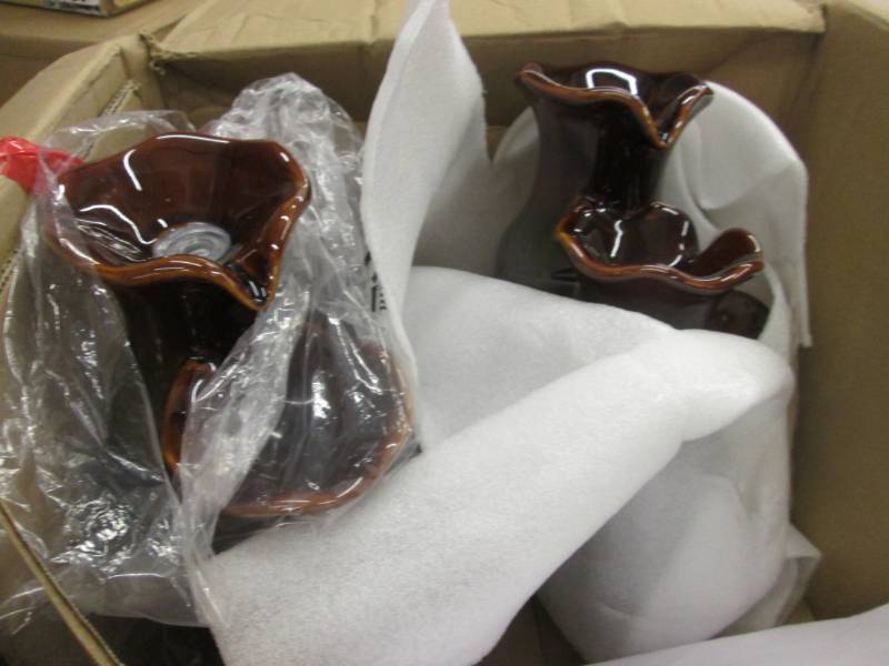 2 Ceramic Jar Fountains- only 1 pum...