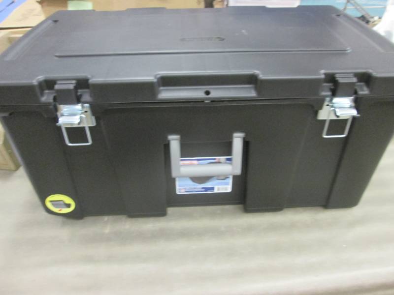 Sterilite Footlocker, Black 31 14x...