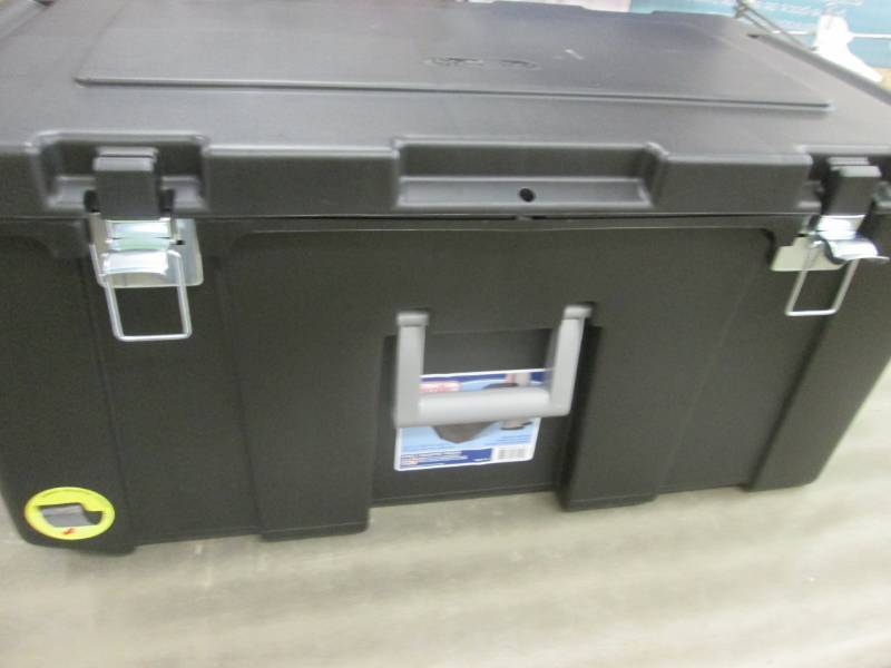 Sterilite Footlocker, Black 31 14x...