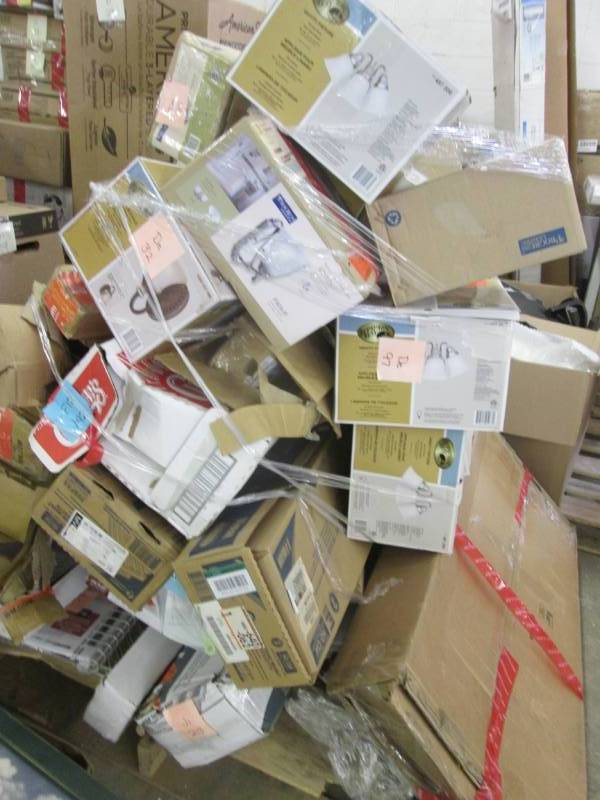 Pallet of UnclaimedUnsold  Items s...