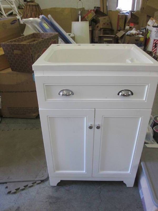 Foremost Keats 24 in. Laundry Vanit...