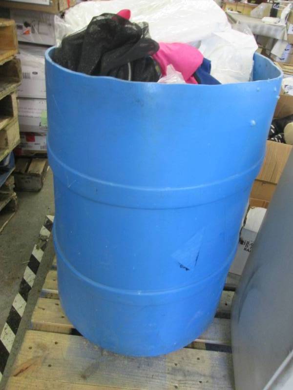Barrel of Assorted Clothes, Swimwea...