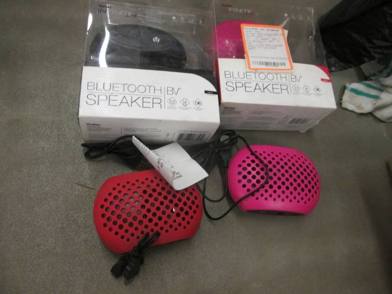 Lot of 4 Bluetooth Speakers...