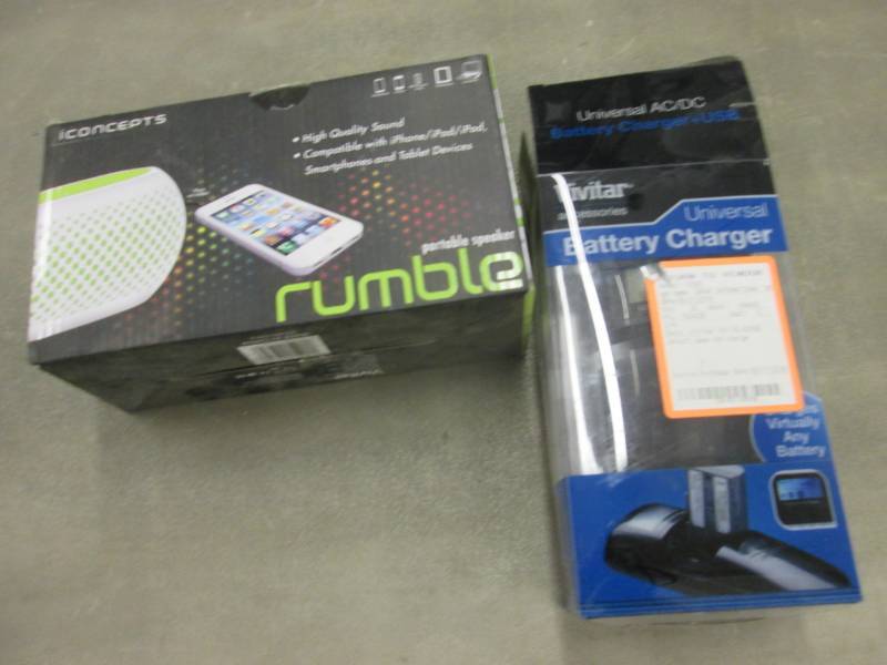 Rumble Portable Speakers, Battery C...