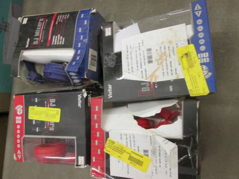 Lot of 8 Vivatar Foldable Headphone...