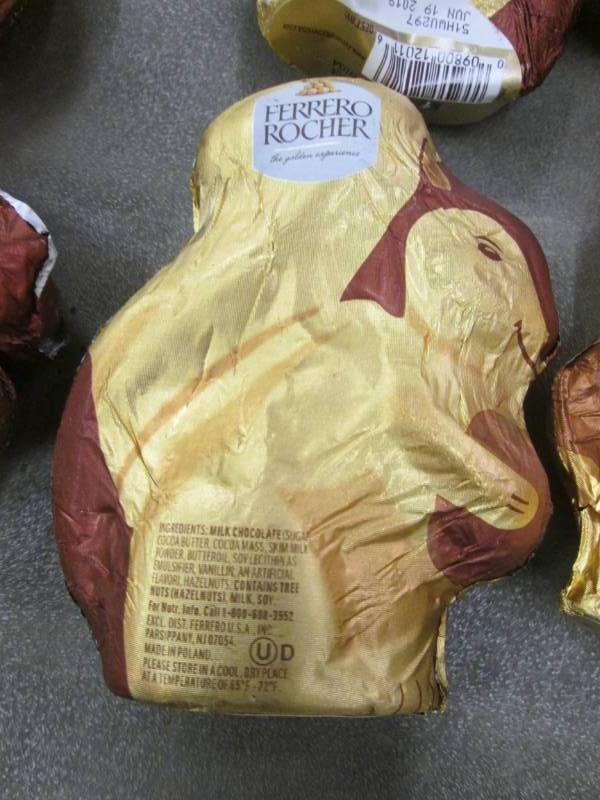 6 Ferreo Rocher Chocolate Squirrels...