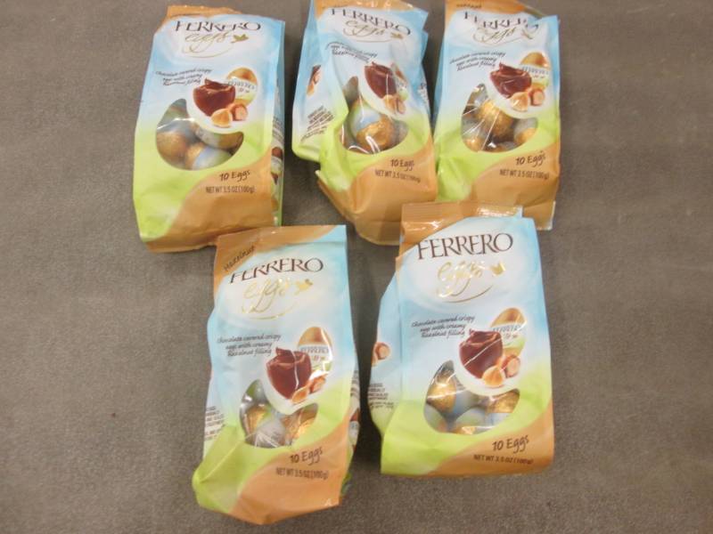 5 - 3.5 oz Bags Ferreo Eggs...