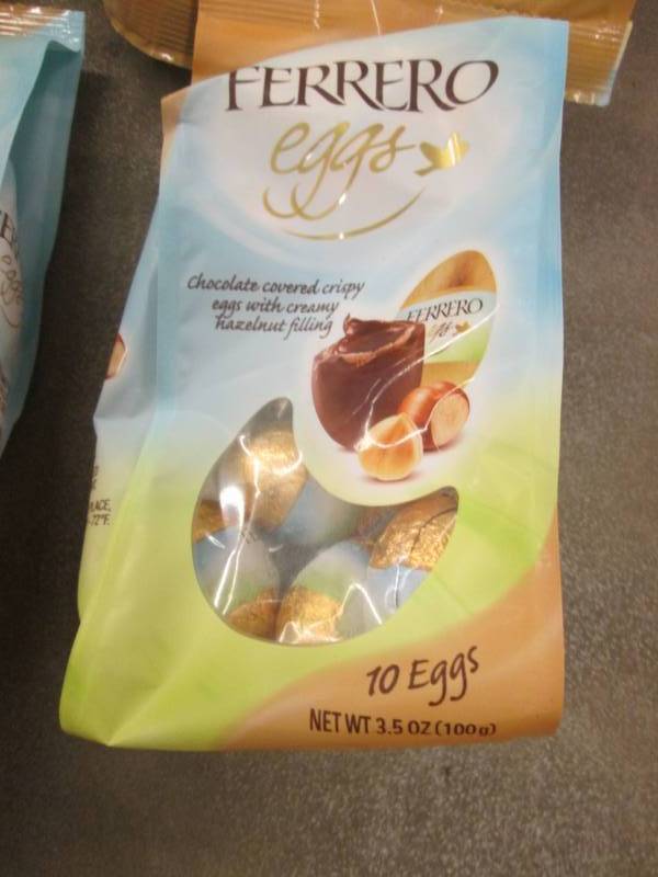 5 - 3.5 oz Bags Ferreo Eggs...