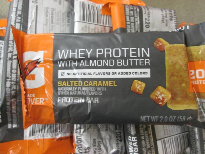 14 Gatorade Whey Protein Bars...