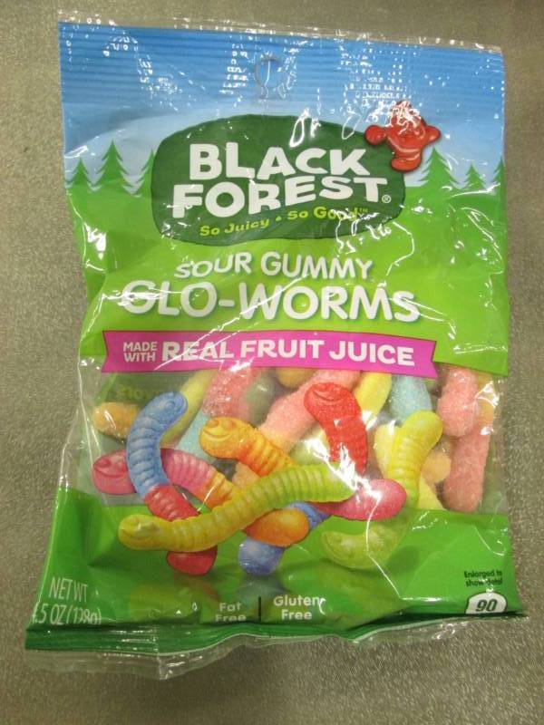 6- 4.5 oz  bags Black Forest Sour G...