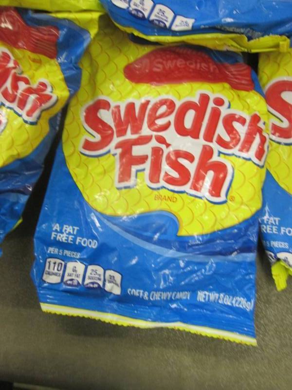 8 - 8 oz Bags Swedish Fish...