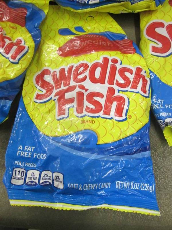 8 - 8 oz Bags Swedish Fish...