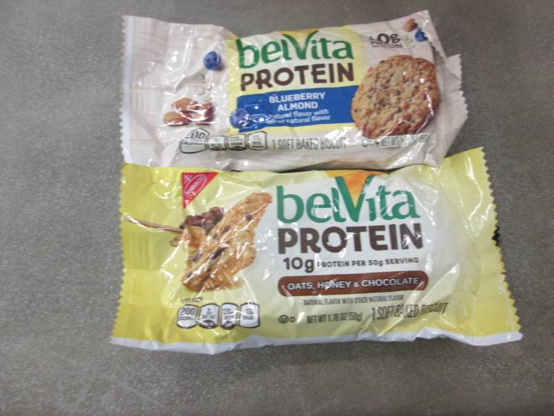 12 Belvita Protein Bars...
