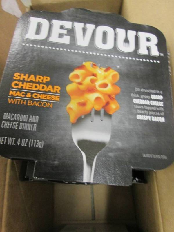 Case of 6- 4 oz pkgs Devour Sharp C...